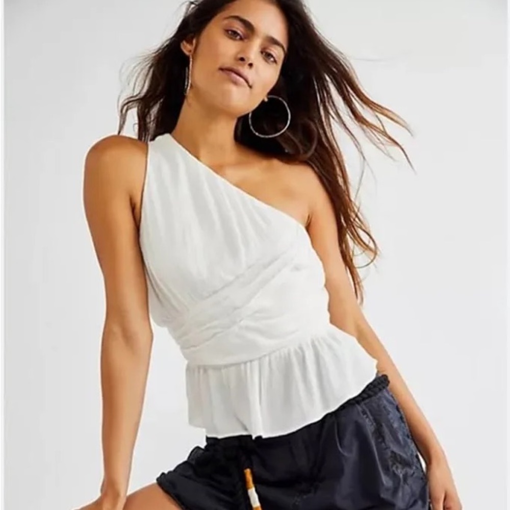 free People Ellie one shoulder top